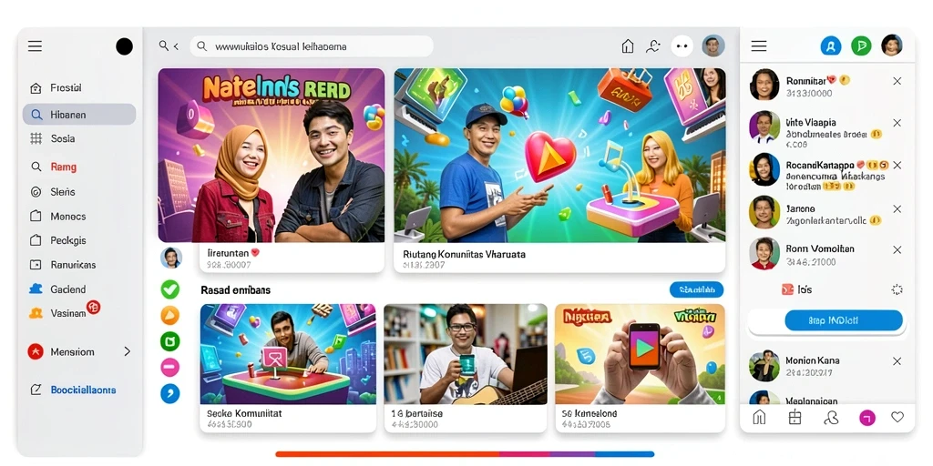 Tampilan antarmuka yang menarik dan mudah dinavigasi.