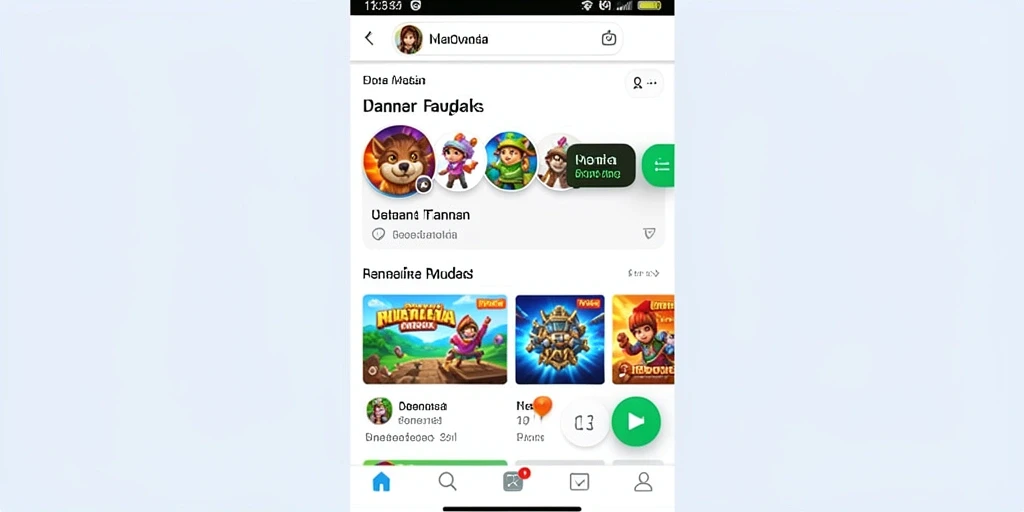 Menampilkan antarmuka aplikasi yang user-friendly.
