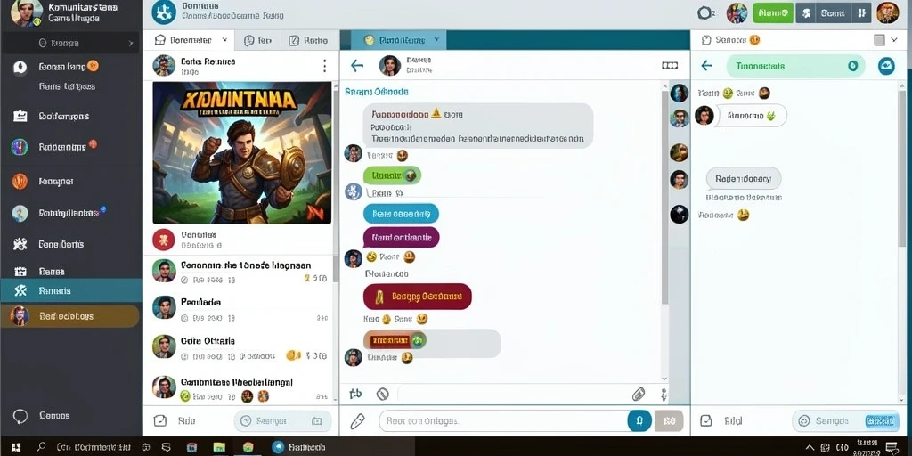 Screenshot menampilkan karakter utama dalam suasana pertempuran.