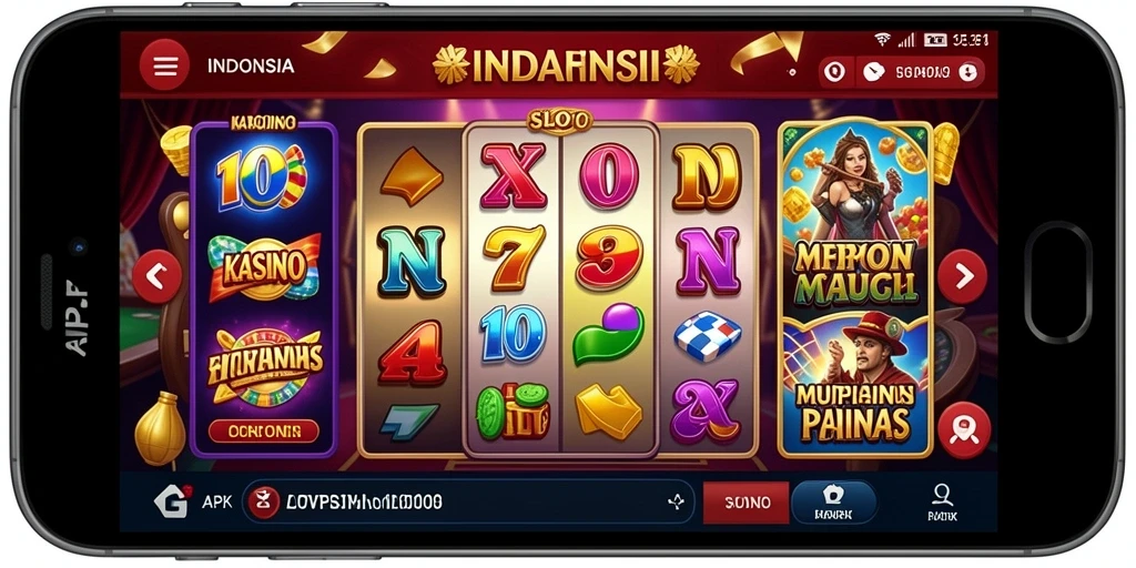 Screenshot menunjukkan tampilan antarmuka yang menarik dan mudah dinavigasi.