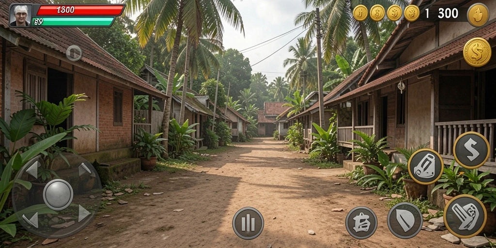 Tampilan antarmuka utama RICIS77 yang menarik.