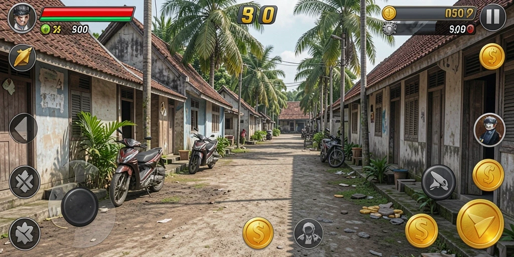 Tampilan antarmuka utama yang menarik dan intuitif.
